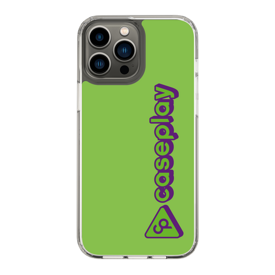 Slim Protection Case［ Original - CASEPLAY Logotype - Green ］