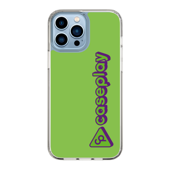 Slim Protection Case［ Original - CASEPLAY Logotype - Green ］