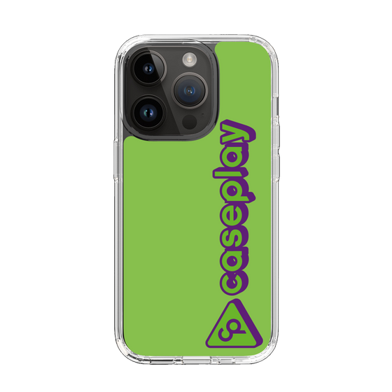 Slim Protection Case［ Original - CASEPLAY Logotype - Green ］