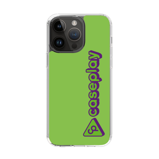 Slim Protection Case［ Original - CASEPLAY Logotype - Green ］