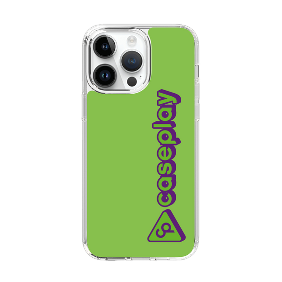 Slim Protection Case［ Original - CASEPLAY Logotype - Green ］