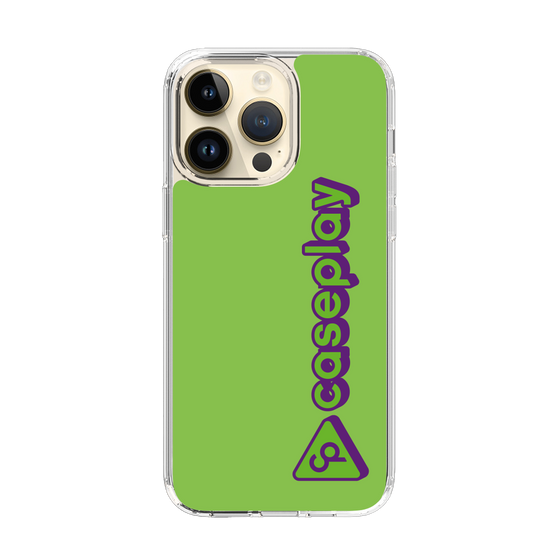 Slim Protection Case［ Original - CASEPLAY Logotype - Green ］