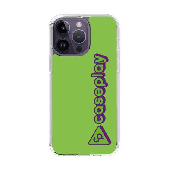 Slim Protection Case［ Original - CASEPLAY Logotype - Green ］