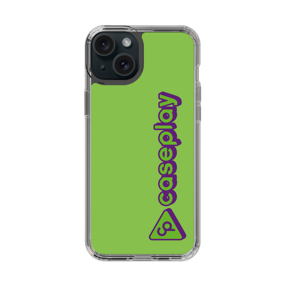 Slim Protection Case［ Original - CASEPLAY Logotype - Green ］