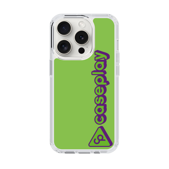 Slim Protection Case［ Original - CASEPLAY Logotype - Green ］