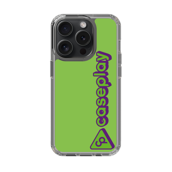 Slim Protection Case［ Original - CASEPLAY Logotype - Green ］