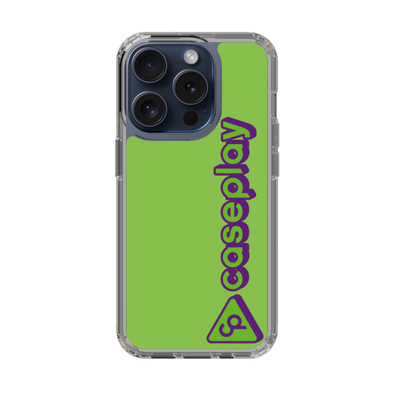Slim Protection Case［ Original - CASEPLAY Logotype - Green ］