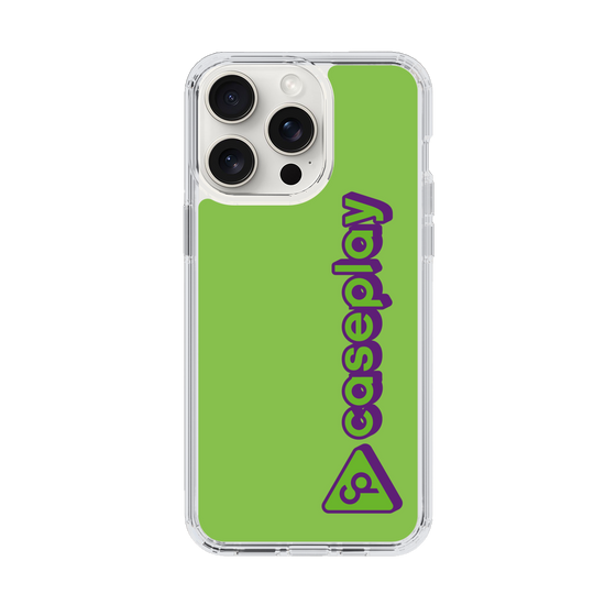 Slim Protection Case［ Original - CASEPLAY Logotype - Green ］