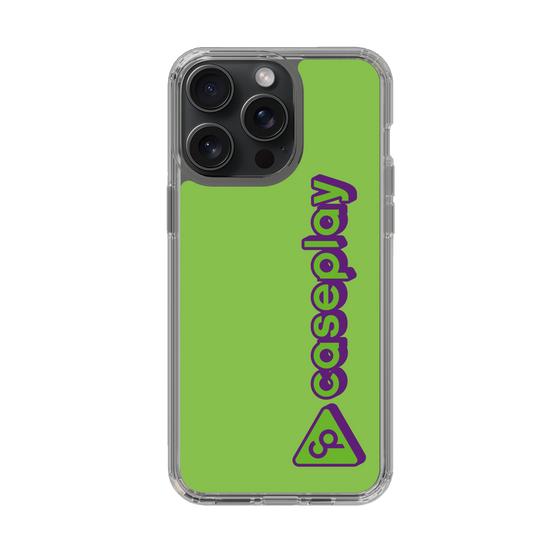 Slim Protection Case［ Original - CASEPLAY Logotype - Green ］