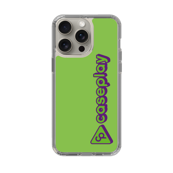 Slim Protection Case［ Original - CASEPLAY Logotype - Green ］