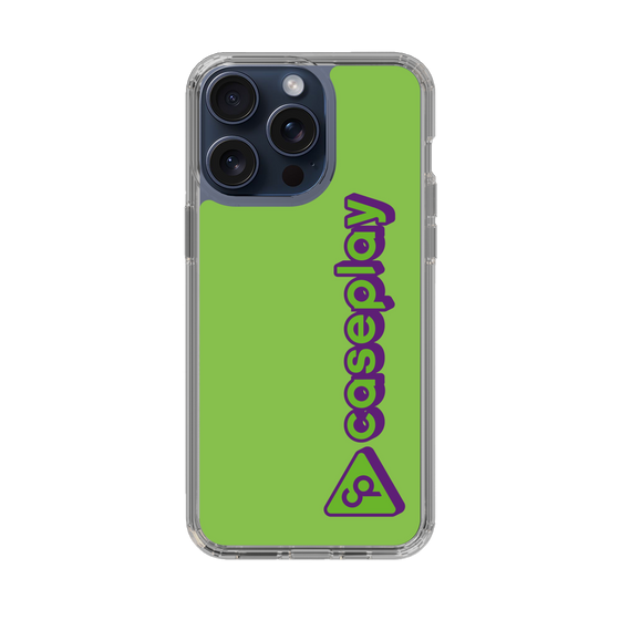 Slim Protection Case［ Original - CASEPLAY Logotype - Green ］