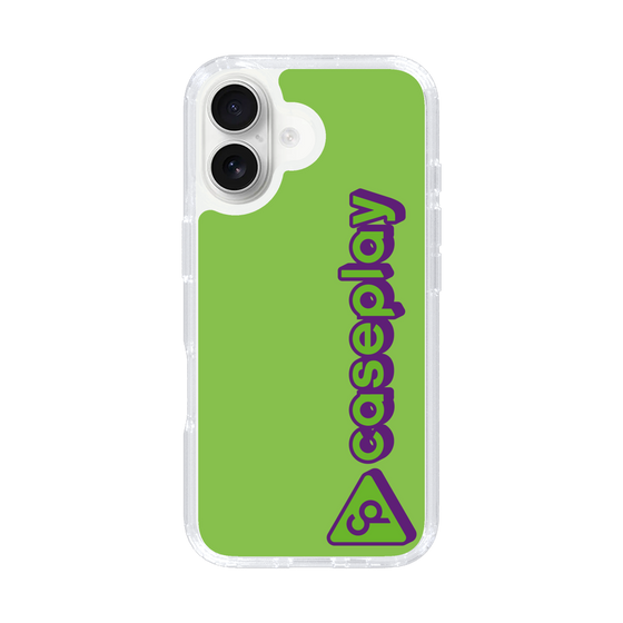 Slim Protection Case［ Original - CASEPLAY Logotype - Green ］