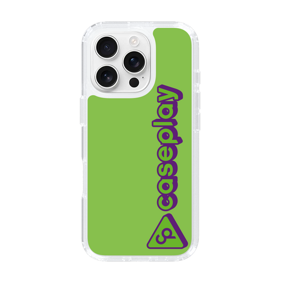 Slim Protection Case［ Original - CASEPLAY Logotype - Green ］