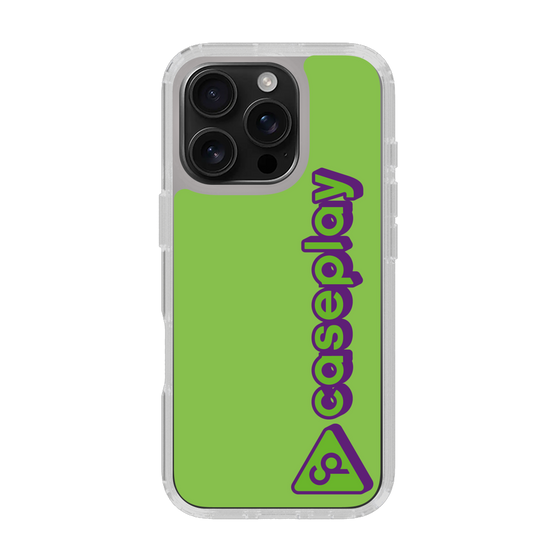 Slim Protection Case［ Original - CASEPLAY Logotype - Green ］