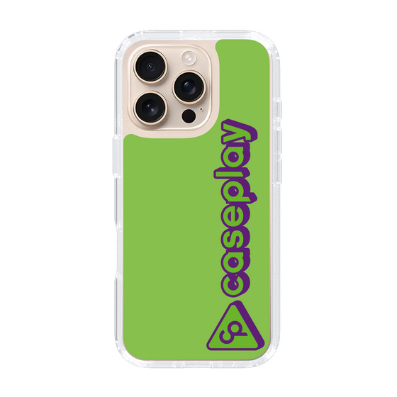 Slim Protection Case［ Original - CASEPLAY Logotype - Green ］