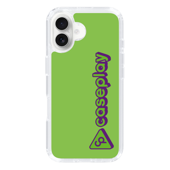 Slim Protection Case［ Original - CASEPLAY Logotype - Green ］
