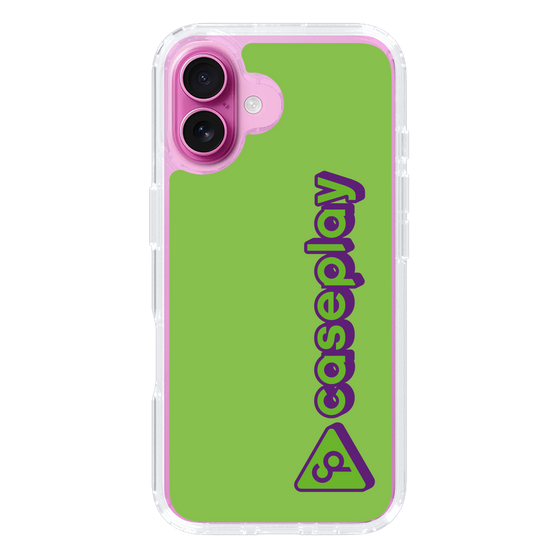Slim Protection Case［ Original - CASEPLAY Logotype - Green ］