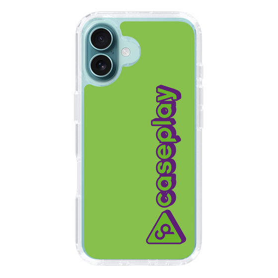 Slim Protection Case［ Original - CASEPLAY Logotype - Green ］