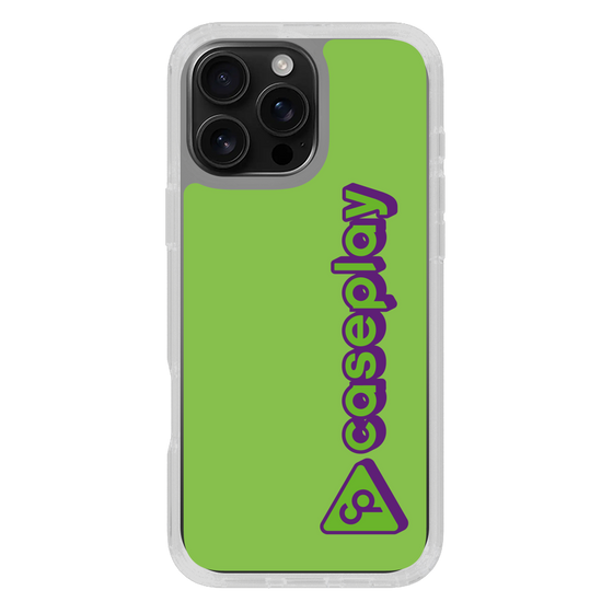 Slim Protection Case［ Original - CASEPLAY Logotype - Green ］