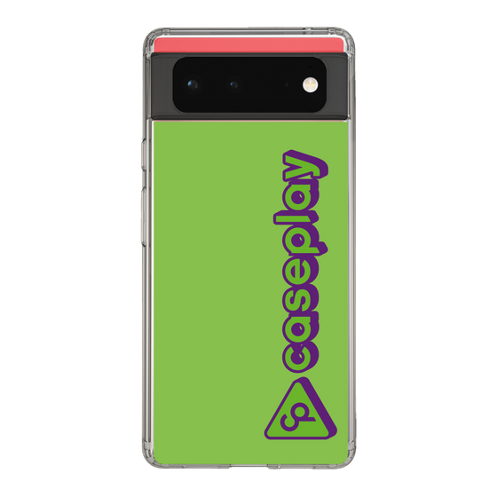 Slim Protection Case［ Original - CASEPLAY Logotype - Green ］
