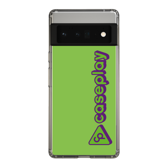 Slim Protection Case［ Original - CASEPLAY Logotype - Green ］
