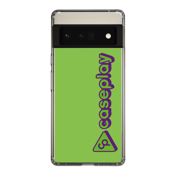 Slim Protection Case［ Original - CASEPLAY Logotype - Green ］