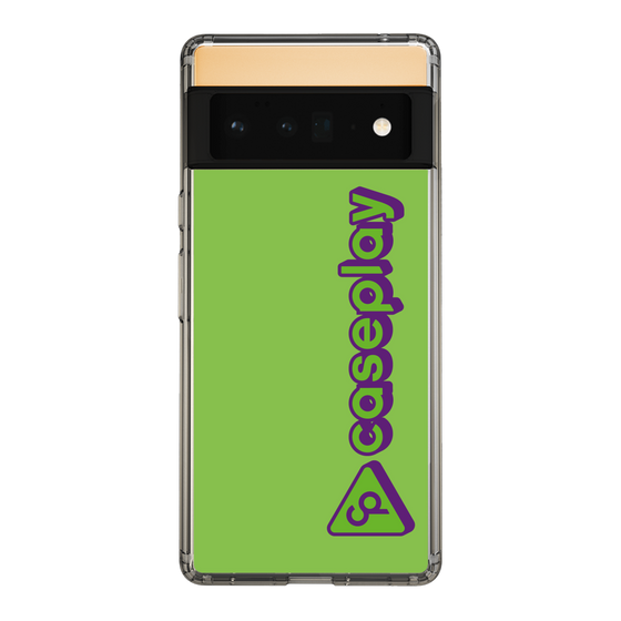 Slim Protection Case［ Original - CASEPLAY Logotype - Green ］
