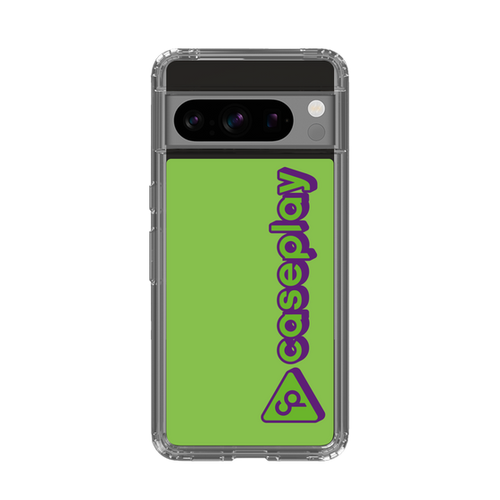 Slim Protection Case［ Original - CASEPLAY Logotype - Green ］