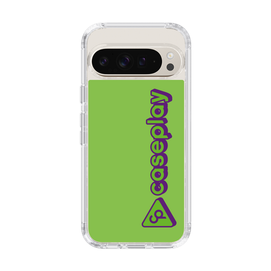 Slim Protection Case［ Original - CASEPLAY Logotype - Green ］