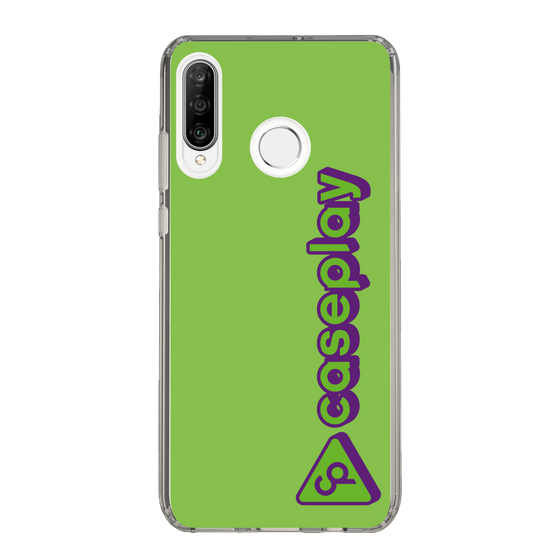 Slim Protection Case［ Original - CASEPLAY Logotype - Green ］