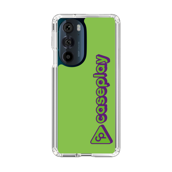 Slim Protection Case［ Original - CASEPLAY Logotype - Green ］