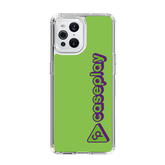 Slim Protection Case［ Original - CASEPLAY Logotype - Green ］