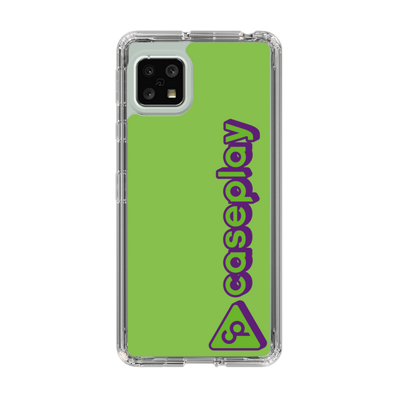 Slim Protection Case［ Original - CASEPLAY Logotype - Green ］