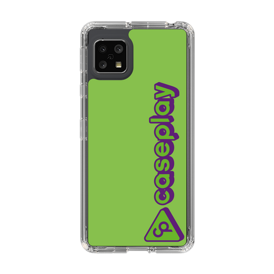 Slim Protection Case［ Original - CASEPLAY Logotype - Green ］