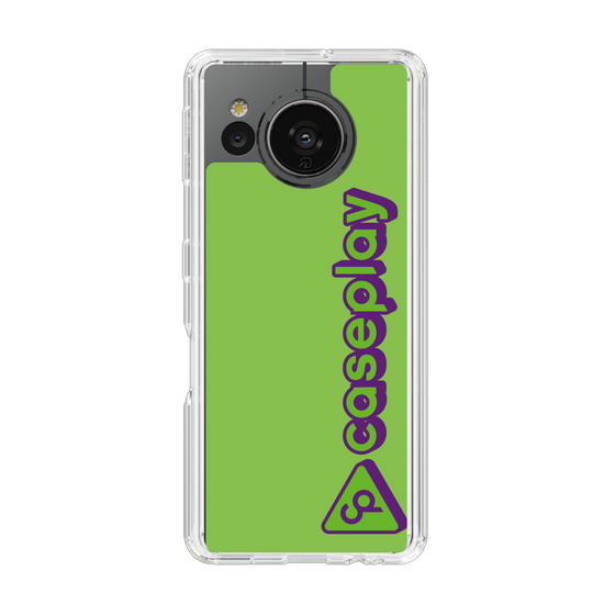 Slim Protection Case［ Original - CASEPLAY Logotype - Green ］