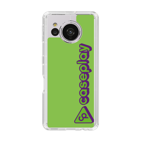 Slim Protection Case［ Original - CASEPLAY Logotype - Green ］