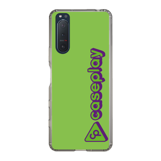 Slim Protection Case［ Original - CASEPLAY Logotype - Green ］