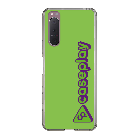 Slim Protection Case［ Original - CASEPLAY Logotype - Green ］