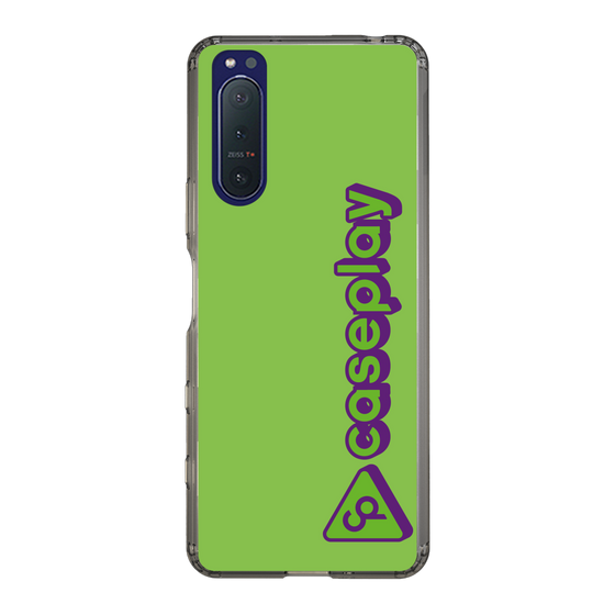 Slim Protection Case［ Original - CASEPLAY Logotype - Green ］