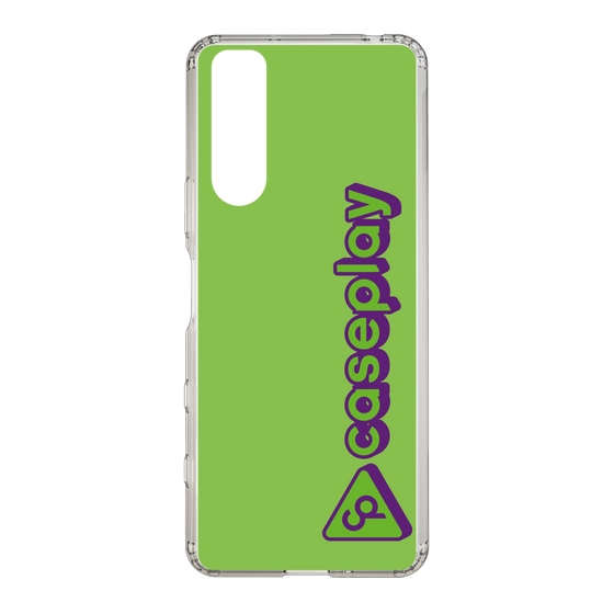 Slim Protection Case［ Original - CASEPLAY Logotype - Green ］