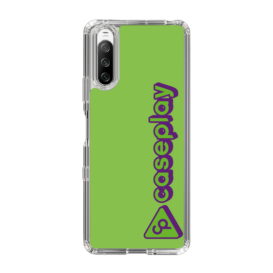 Slim Protection Case［ Original - CASEPLAY Logotype - Green ］