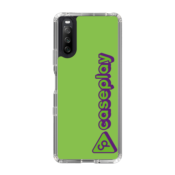 Slim Protection Case［ Original - CASEPLAY Logotype - Green ］