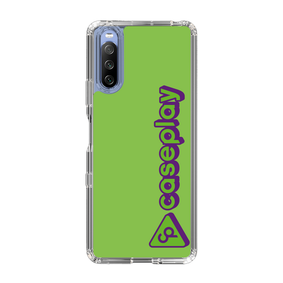 Slim Protection Case［ Original - CASEPLAY Logotype - Green ］