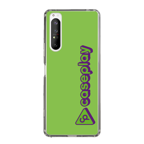 Slim Protection Case［ Original - CASEPLAY Logotype - Green ］