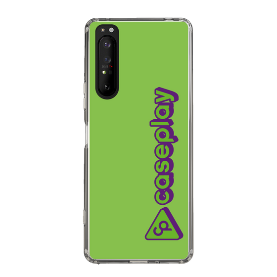 Slim Protection Case［ Original - CASEPLAY Logotype - Green ］
