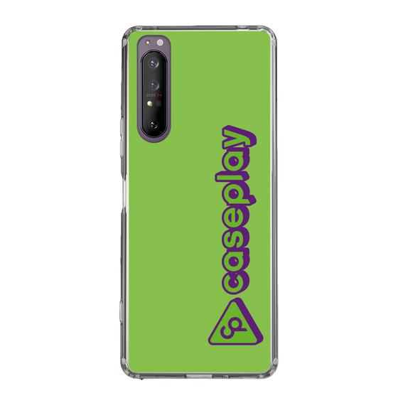 Slim Protection Case［ Original - CASEPLAY Logotype - Green ］