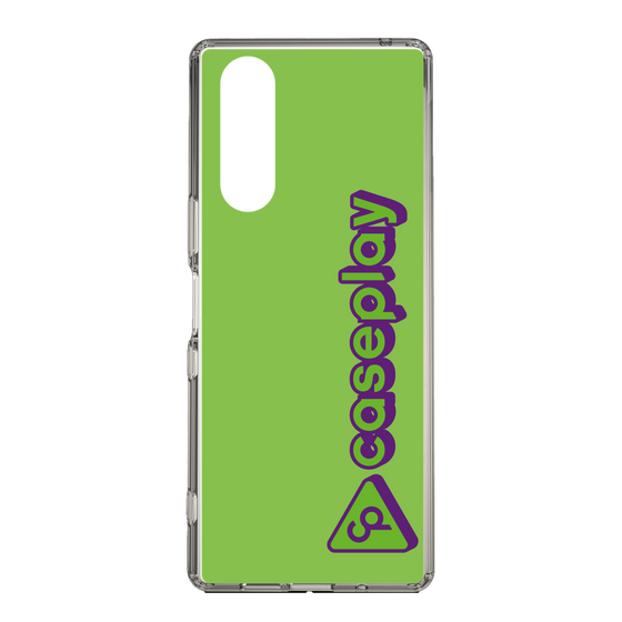Slim Protection Case［ Original - CASEPLAY Logotype - Green ］