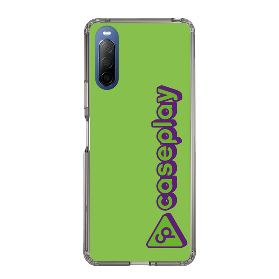 Slim Protection Case［ Original - CASEPLAY Logotype - Green ］