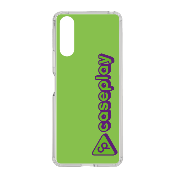 Slim Protection Case［ Original - CASEPLAY Logotype - Green ］