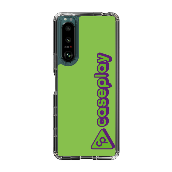 Slim Protection Case［ Original - CASEPLAY Logotype - Green ］